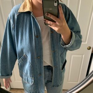 Vintage express denim corduroy jacket